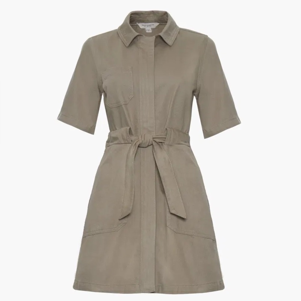 French Connection Rosetta recycled denim dress